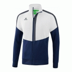VESTE WORKER - ERIMA - SQUAD ENFANT BLANC/NEW NAVY/SLATE GREY