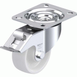 BLICKLE - ROULETTE PIVOTANTE À FREIN Ø 80MM BANDAGE POLYAMIDE PA 6.6 150KG - LE-PO 80R-FI