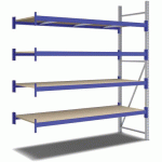 KIT RAYONNAGE SUIVANT 2500X2200X800 MM 4 NIVEAUX 2200 KG - BITO