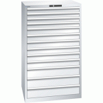 LISTA - ARMOIRE À TIROIRS (HXLXP) 145 X 87 X 72,5 CM KEY LOCK R7035