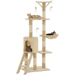 MAISON DU'MONDE - ARBRE À CHAT AVEC GRIFFOIRS EN SISAL 138 CM