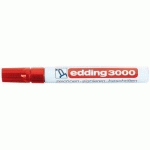 MARQUEUR EDDING 3000 TRAIT L:1.5 MM ENCRCOL.:ROUGE