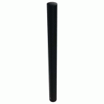 POTELET URBIN TÊTE BOMBÉE MÉTAL HTR 1 M Ø 90 MM - NOIR 9005 - BUTON DESIGN