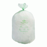 SAC POUBELLE POUR DÉCHETS COMPOSTABLE 110 L ALFAPAC PROFESSIONNEL - 20 SACS