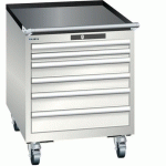 ARMOIRE BLANC GRIS 564X725X723 AVEC 6 TIR. 75KG _ 14.347.180 - LISTA