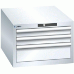 ARMOIRE BLANC PUR 564X725X383 AVEC 3 TIR. 75KG _ 78.505.110 - LISTA