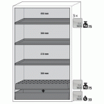 ARMOIRE S-PHOENIX TOUCHLESS-90 S90.196.120.FDAO GRIS - ASECOS