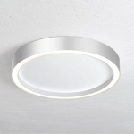 BOPP AURA PLAFONNIER LED Ø 55CM BLANC/ALUMINIUM