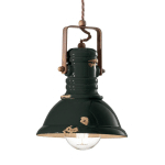 FERROLUCE SUSPENSION C1691 AU DESIGN INDUSTRIEL NOIR