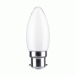 PAULMANN AMPOULE BOUGIE LED B22D 4,7W 2 700K OPALE