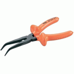 PINCE À BEC DEMI-ROND COUDÉ ISOLÉE 1000V - 165 MM SAM OUTILLAGE