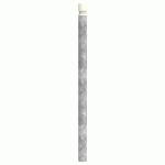 POTELET VITYL PMR TÊTE GORGES MÉTAL HTR 1.20M Ø76MM - GALVA - BUTON DESIGN