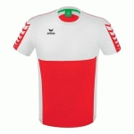 T-SHIRT - ERIMA - SIX WINGS ROUGE/BLANC