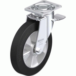 BLICKLE - ROULETTE PIVOTANTE À FREIN Ø 250MM BANDAGE CAOUTCHOUC NR 650KG - LH-ALEV 250K-ST