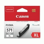 CANON CLI571 XL CARTOUCHE HAUTE CAPACITÉ GRISE POUR IMPRIMANTE JET D'ENCRE