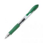 PILOT STYLO À BILLE POINTE FINE RÉTRACTABLE ENCRE GEL VERTE CORPS PLASTIQUE AVEC GRIP CAOUTCHOUC G2