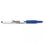 SHARPIE MARQUEUR PERMANENT POINTE OGIVE RÉTRACTABLE NOIR DE PAPERMATE S0437040