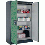 ARMOIRE SÉCURITÉ Q-CLASSIC-90 Q90.195.120 GRIS/VERT