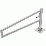 BARRIÈRE PIVOTANTE GALVANISÉE CHEVILLER SERRURE-2000MM - SCHAKE