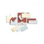 CARTE DE CORRESPONDANCE POLLEN DE CLAIREFONTAINE - 110 X 155 MM - FUSCHIA - PAQUET DE 25