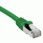 CORDON RJ45 CATÉGORIE 6 F/UTP LSOH SNAGLESS VERT - 15 M - CUC