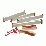 LAMELLO - KIT 2 SERRE-JOINTS + 2 SANGLES + 4 PROFILÉS 60CM - 175020
