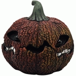 LAMPE PORTATIVE SOLAR EERIE JOCK-O-LANTERNE ORANGE CITROUILLE POURRIE JACK-O-LANTERN INQUIÉTANTE WEATHERED ORANGE LANTERNE PORTATIVE