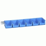 LOT DE 2 - JEU DE BACS À BEC PROFIPLUS 2/7, BLEU