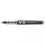 PILOT STYLO ROLLER BEGREEN RECHARGEABLE, POINTE TUBULAIRE 0,5 MM ENCRE LIQUIDE NOIRE HI-TECPOINT
