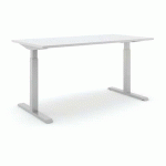 BUREAU RÉGLABLE STEELFORCE PRO 370 SLS 180CM - ARGENT GRIS - ACTIFORCE