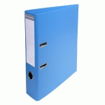 CLASSEUR À LEVIER PVC A4 DOS DE 70MM. - BLEU - LOT DE 10