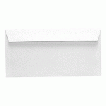 ENVELOPPE 110 X 220 MM CLAIRALFA CLAIREFONTAINE 90 G SANS FENÊTRE BLANCHE - BOÎTE DE 250