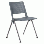 LOT DE 2 - CHAISE REBECCA - GRIS