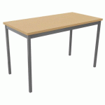 TABLE DE RÉUNION TREFF 120 X 60 HÊTRE / ALU