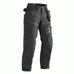 PANTALON DE TRAVAIL X1500 SOFTSHELL NOIR TAILLE 38 - BLAKLADER