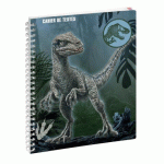 CAHIER DE TEXTES JURASSIC WORLD RAPTOR 17 X 22 CM - VISUEL