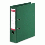 CLASSEUR A LEVIER PERGAMY - EN POLYPROPYLENE INTERIEUR/EXTERIEUR - DOS 8 CM - A4 - VERT FONCE