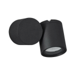 NOVA LUCE - APPLIQUE E FOCUS NOIR GU10 35 W - NOIR