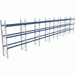 RACK 1 DÉPART + 6 SUIVANTS LXLXH 2700X19900X4500 1000KG 3 NIV - BITO