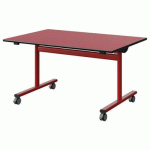 TABLE MALIBU RAB 120X80 T4 DL ST ANTIB ROUG U321/NO ROU 3020