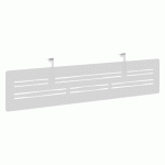 VOILE DE FOND MÉTAL POUR BUREAU ECLA / ARKO L 160 CM BLANC