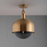 BUSTER + PUNCH FORKED PLAFOND LAITON/FUMÉE Ø 34CM