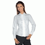 CHEMISE DE RÉCEPTION BLANCHE FEMME