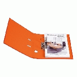 CLASSEUR À LEVIER CARTONNÉ EXACOMPTA FOREVER A4 MAXI - DOS 8 CM BICOLORE ROUGE