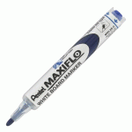 MARQUEUR EFFAÇABLE PENTEL MAXIFLO POINTE OGIVE 4 MM BLEU