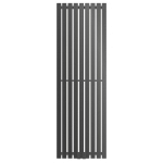 ECD GERMANY STELLA DESIGN RADIATEUR VERTICAL - 480 X 1400 MM - ANTHRACITE - SÈCHE SERVIETTES CHAUFFANT - PAS ÉLECTRIQUE