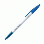 STYLO BILLE PAPERMATE 045 À CAPUCHON - POINTE 1 MM - BLEU - LOT DE 50