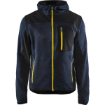 VESTE TRICOTÉE BLAKLADER CAPUCHE T.XXXL - MARINE FONCE/JAUNE - 493021178635-XXXL - MARINE FONCE/JAUNE