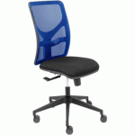 CHAISE DE BUREAU SANS ACCOUDOIRS NOIR - PIQUERAS Y CRESPO