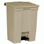 COLLECTEUR STEP-ON RUBBERMAID